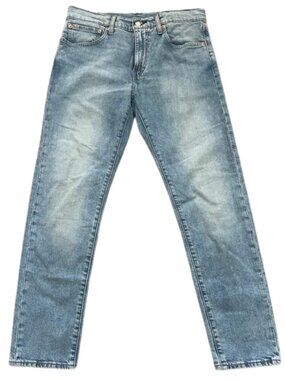 Vintage LEVI's Men’s 512 Premium Big E Faded Blue Jeans Zipper Fly- Size 32x30